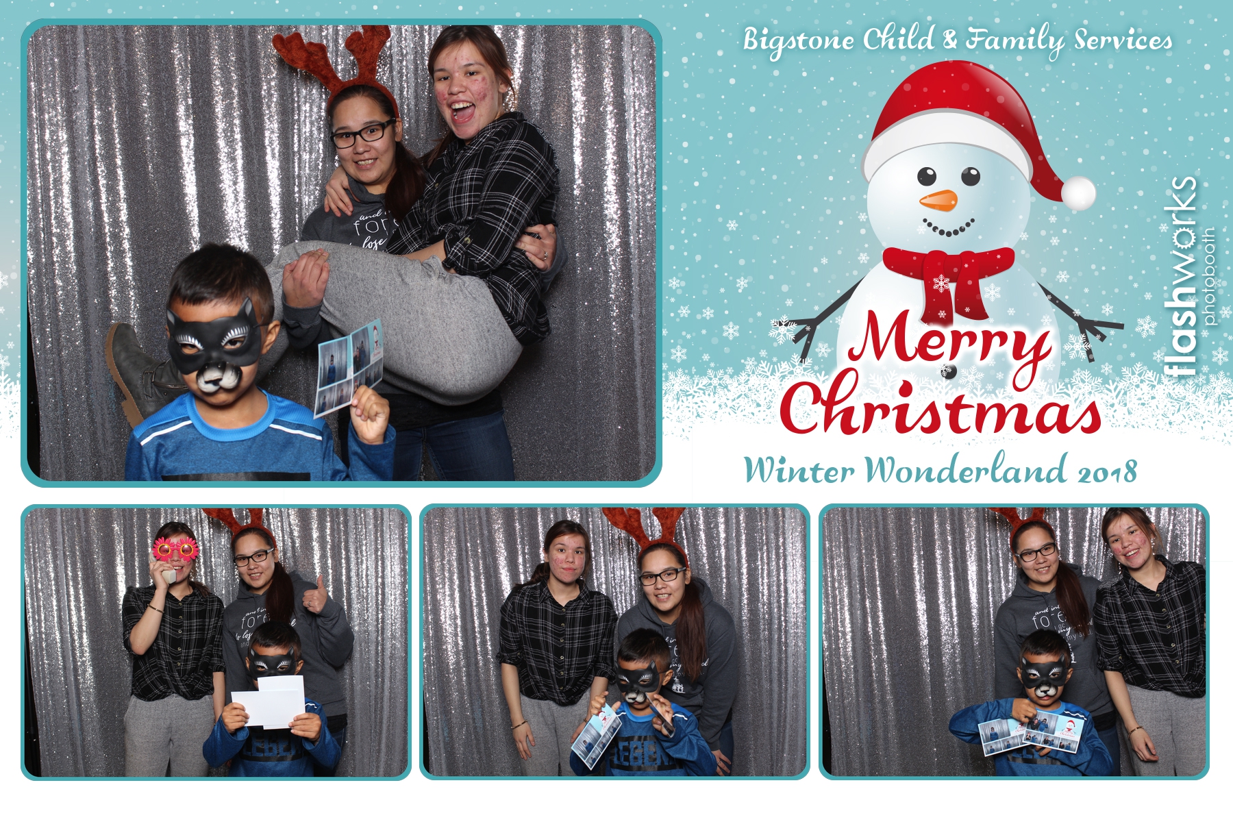 Bigstone Child & Family Services Winter Wonderland 2018 | View more photos from the event at gallery.flashworksphotobooth.com/u/FlashworksPhotoboothInc/Bigstone-Child-Family-Services-Winter-Wonderland-2018